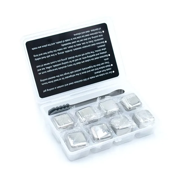 یخ فلزی مکعبی استیل یونیک