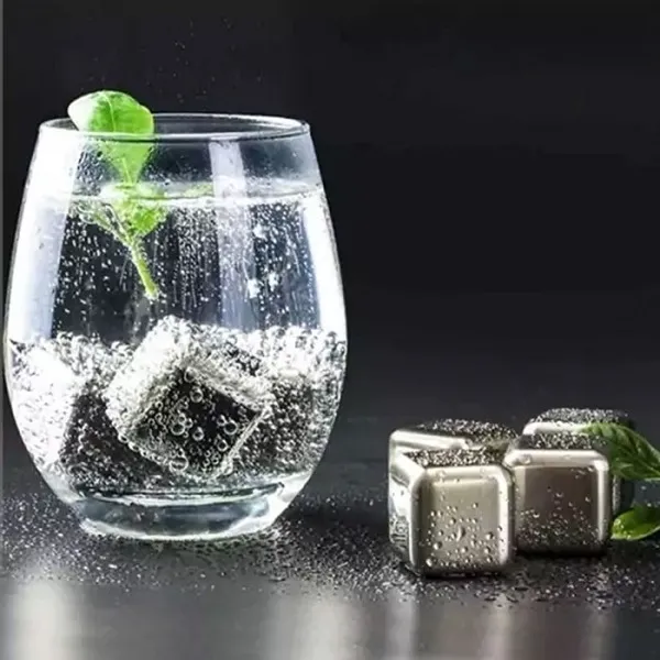 یخ فلزی مکعبی استیل یونیک