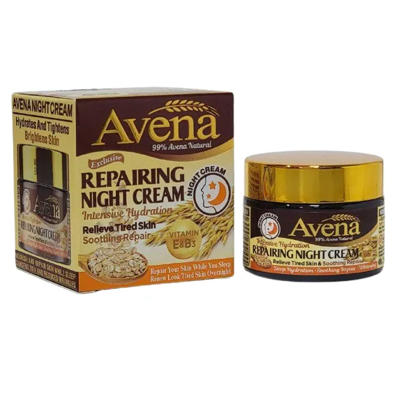 کرم ترمیم شبانه آونای وکالی | WOKALI Avena Repairing Night Cream