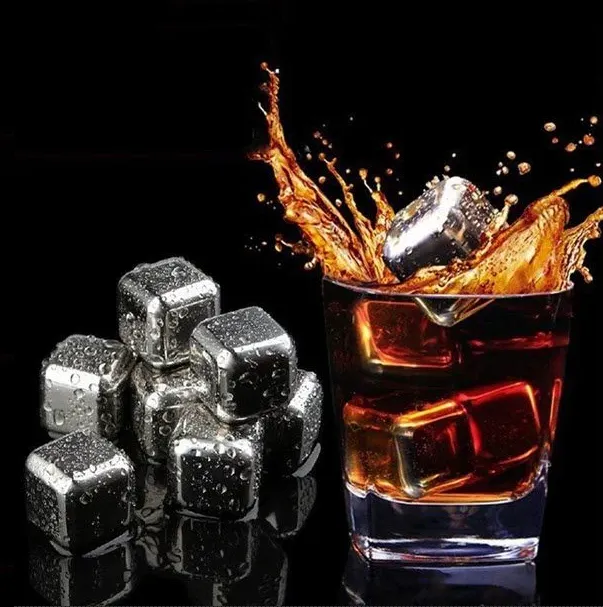 یخ فلزی مکعبی استیل یونیک