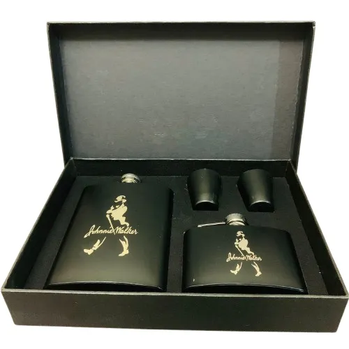 ست هیپ فلاسک جانی واکر | طرح کلاسیک