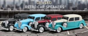 اسپیکر بلوتوثی ماشین کلاسیک وستر WS-1934 10