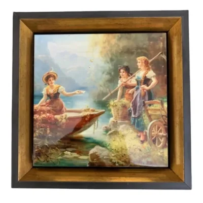 تابلو نقاشی The Love Message 2 اثر Hans Zatzka2
