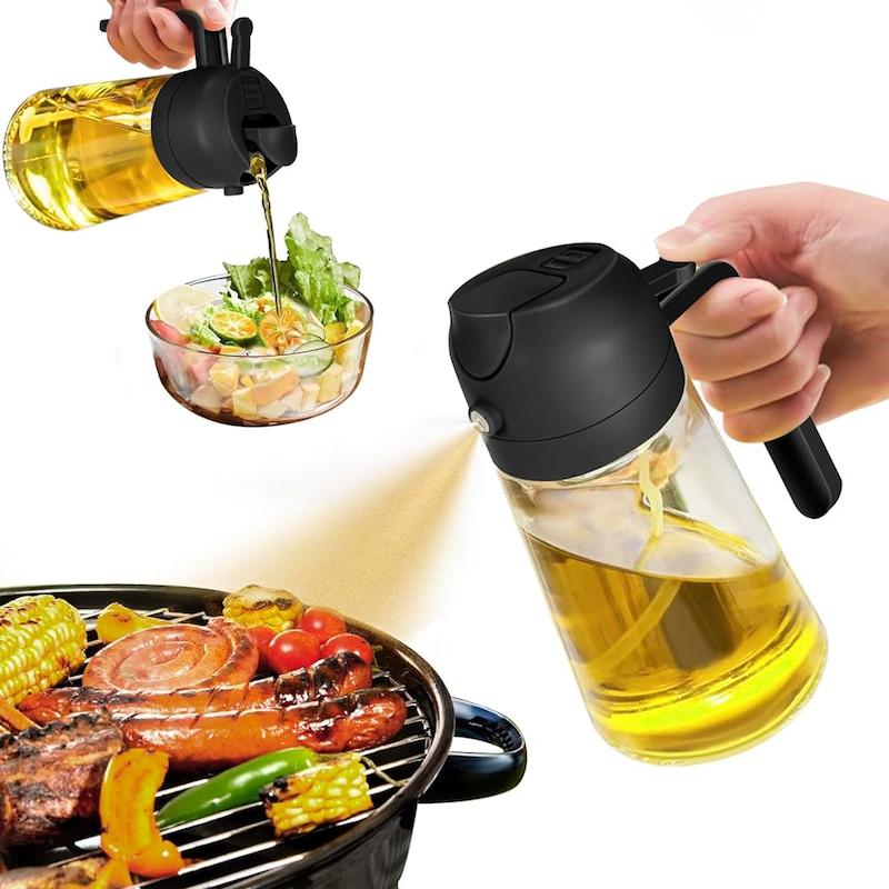 شیشه روغن دو حالته اسپری و اهرم دار 3