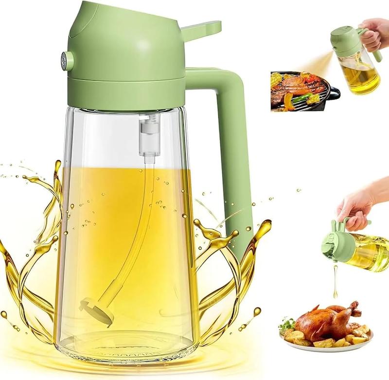 شیشه روغن دو حالته اسپری و اهرم دار 2
