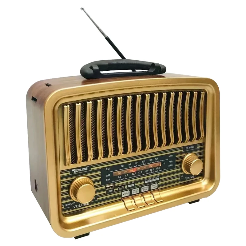 رادیو طرح چوب گولون RX-BT929 9