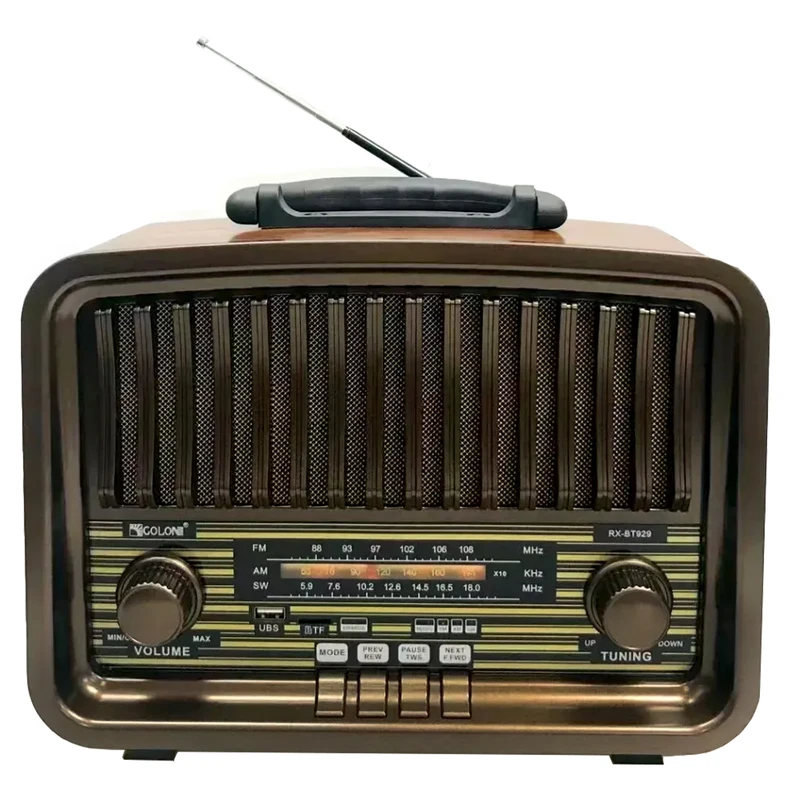 رادیو طرح چوب گولون RX-BT929 11